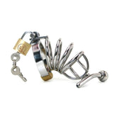 Asylum Chastity Device with Cock Plug